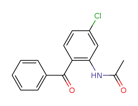N-(2-benzoyl-5-chlorophenyl)acetamide
