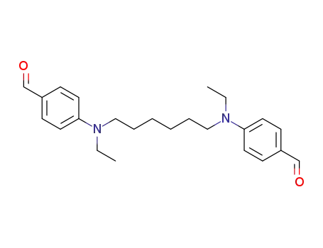 Molecular Structure of 5173-18-2 (Benzaldehyde, 4,4'-[1,6-hexanediylbis(ethylimino)]bis-)