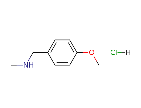 Molecular Structure of 876-32-4 (4-METHOXY-N-METHYLBENZYLAMINE HYDROCHLORIDE)