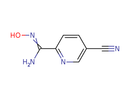 2-Pyridinecarboximidamide, 5-cyano-N-hydroxy-