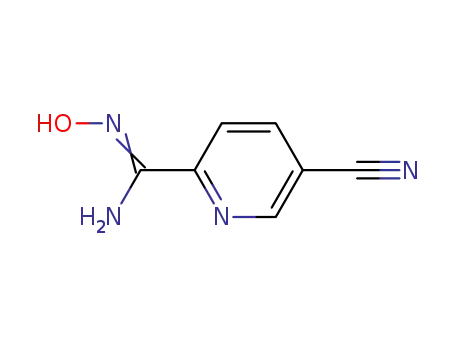 2-Pyridinecarboximidamide, 5-cyano-N-hydroxy-