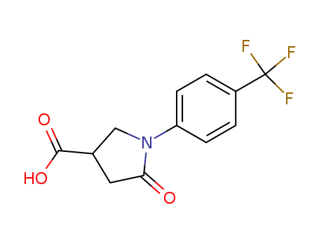 5-OXO-1-[4-(TRIFLUOROMETHYL)PHENYL]PYRROLIDINE-3-CARBOXYLIC ACID