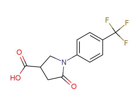 5-Oxo-1-[4-(trifluoromethyl)phenyl]pyrrolidine-3-carboxylic acid