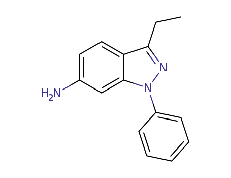 3-Ethyl-1-phenyl-1H-indazol-6-ylamine