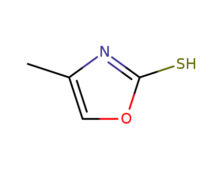 Molecular Structure of 13016-17-6 (4-methyl-1,3-oxazole-2(3H)-thione)