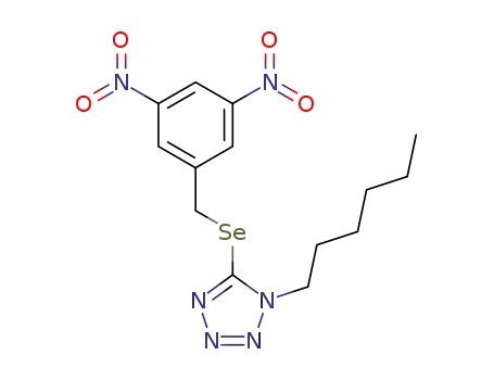 5-[(3,5-Dinitrobenzyl)selanyl]-1-hexyl-1H-tetrazole