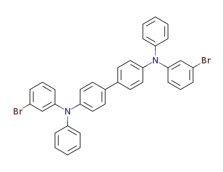 121246-40-0  C36H26Br2N2  [1,1'-Biphenyl]-4,4'-diaMine, N4,N4'-bis(3-broMophenyl)-N4,N4'-diphenyl-  CAS NO.121246-40-0