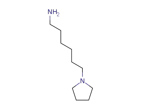 Molecular Structure of 2669-16-1 (6-(1-PYRROLIDINYL)HEXYLAMINE)