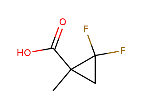 2,2-DIFLUORO-1-METHYLCYCLOPROPANE 카르복실산