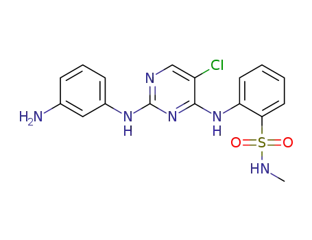 2-((2-((3-aminophenyl)amino)-5-chloropyrimidin-4-yl)amino)-N-methylbenzenesulfonamide