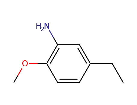 Molecular Structure of 67291-61-6 (Benzenamine,  5-ethyl-2-methoxy-)
