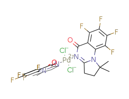 C<sub>26</sub>H<sub>20</sub>Cl<sub>2</sub>F<sub>8</sub>N<sub>4</sub>O<sub>2</sub>Pd