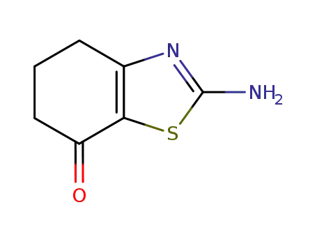 Molecular Structure of 17583-10-7 (2-AMINO-5,6-DIHYDRO-1,3-BENZOTHIAZOL-7(4H)-ONE)