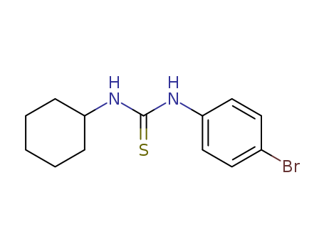 3-(4-bromophenyl)-1-cyclohexyl-thiourea cas  39007-00-6
