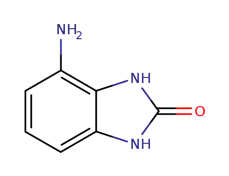 Molecular Structure of 75370-65-9 (2H-Benzimidazol-2-one,4-amino-1,3-dihydro-(9CI))
