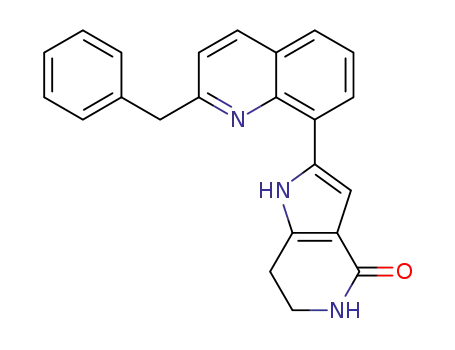 2-(2-benzylquinolin-8-yl)-6,7-dihydro-1H-pyrrolo[3,2-c]pyridin-4(5H)-one