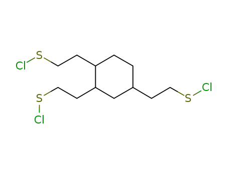 1,2,4-tris-(3-chloro-3-thia-propyl)cyclohexane