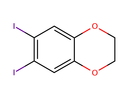 6,7-Diiodobenzo(1,4)dioxan