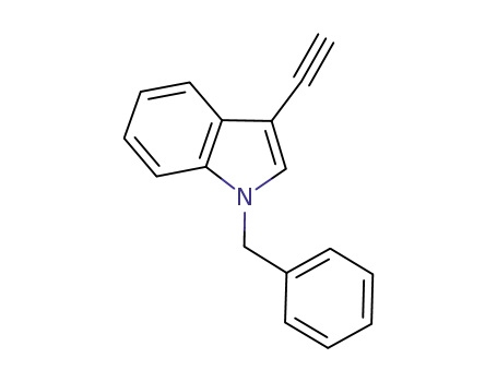 1-benzyl-3-ethynyl-1H-indole