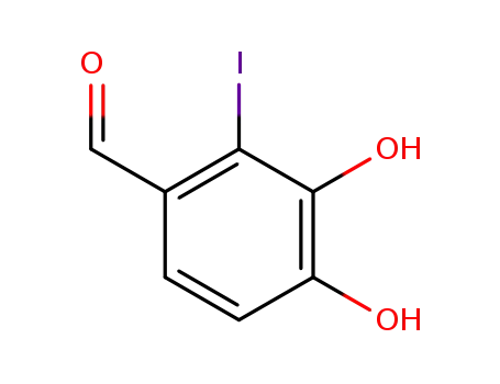 3,4-dihydroxy-2-iodobenzaldehyde