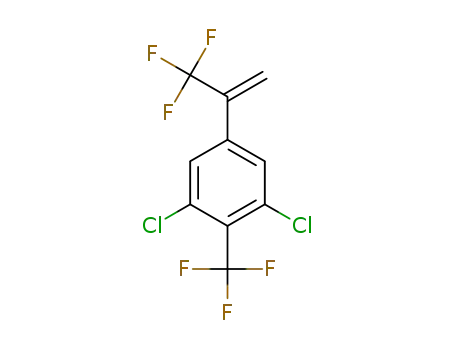 1,3-dichloro-2-(trifluoromethyl)-5-(3,3,3-trifluoroprop-1-en-2-yl)benzene