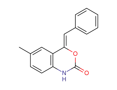 (Z)-4-benzylidene-6-methyl-1,4-dihydro-2H-3,1-benzoxazine-2-one