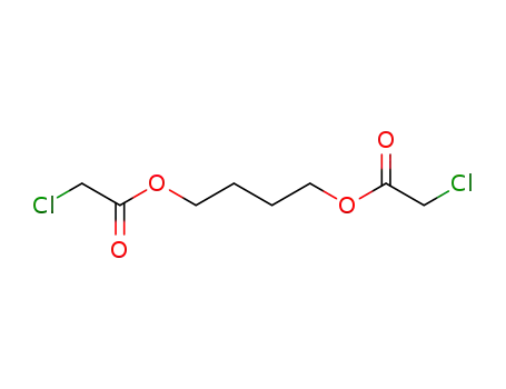 Molecular Structure of 106-77-4 (Acetic acid, chloro-, 1,4-butanediyl ester)