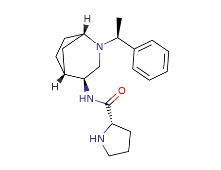 N-((1S,4S,5R)-2-((S)-1-phenylethyl)-2-azabicyclo[3.2.1]octan-4-yl)pyrrolidine-2-carboxamide