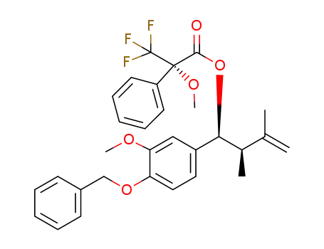 C<sub>30</sub>H<sub>31</sub>F<sub>3</sub>O<sub>5</sub>
