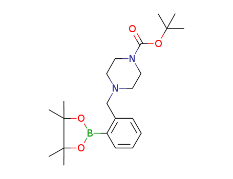 2-(4-Boc-piperazin-1yl)methylphenylboronic acid,pinacol