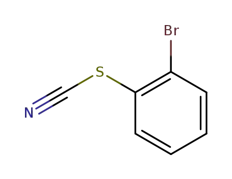 Molecular Structure of 55757-32-9 (2-BROMOPHENYLTHIOCYANATE)