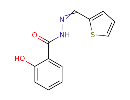 2-hydroxy-N'-(2-thienylmethylene)benzohydrazide
