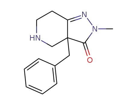 3A-benzyl-2-methyl-4,5,6,7-tetrahydro-2H-pyrazolo[4,3-c]pyridin-3(3aH)-one
