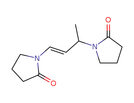 (E)-1,1'-(3-Methyl-1-propen-1,3-diyl)bis(2-pyrrolidinon)