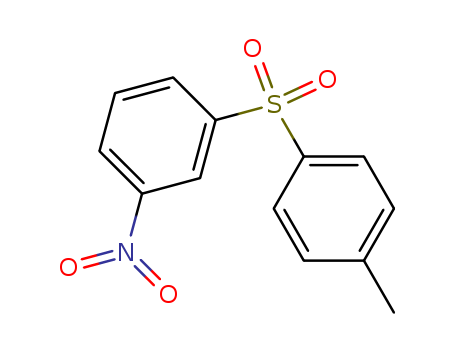 Molecular Structure of 141573-12-8 (Benzene, 1-methyl-4-[(3-nitrophenyl)sulfonyl]-)