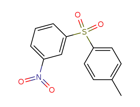 Molecular Structure of 141573-12-8 (Benzene, 1-methyl-4-[(3-nitrophenyl)sulfonyl]-)