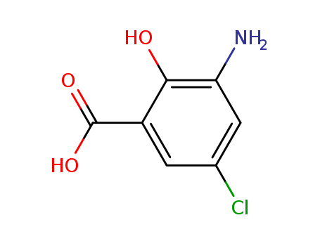 3-Amino-5-chloro-2-hydroxybenzoic acid