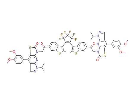 C<sub>63</sub>H<sub>50</sub>F<sub>6</sub>N<sub>8</sub>O<sub>8</sub>S<sub>4</sub>