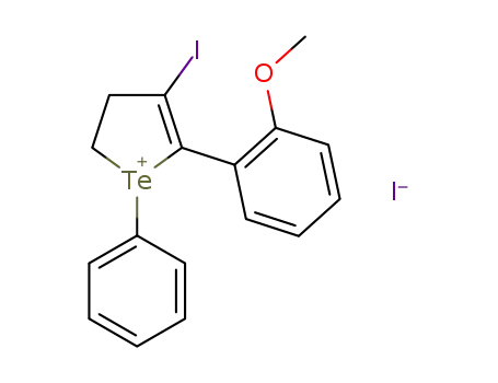 C<sub>17</sub>H<sub>16</sub>IOTe<sup>(1+)</sup>*I<sup>(1-)</sup>
