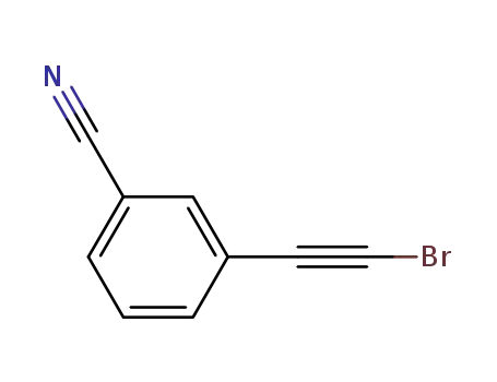 3-(bromoethynyl)benzonitrile