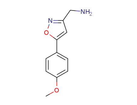 {[5-(4-Methoxyphenyl)isoxazol-3-yl]methyl}amine