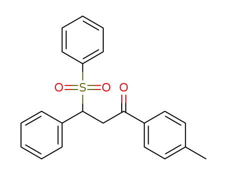 3-phenyl-3-(phenylsulfonyl)-1-(p-tolyl)propan-1-one