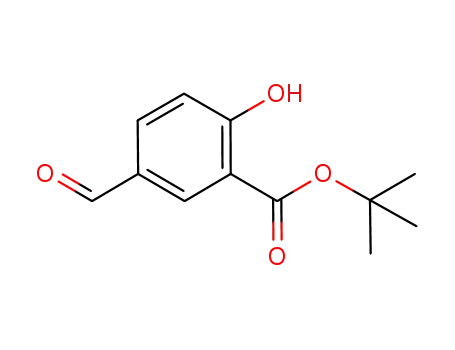 Molecular Structure of 431049-86-4 (tert-butyl 5-formyl-2-hydroxybenzoate)