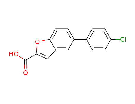 5-(4-chlorophenyl)benzofuran-2-carboxylic acid