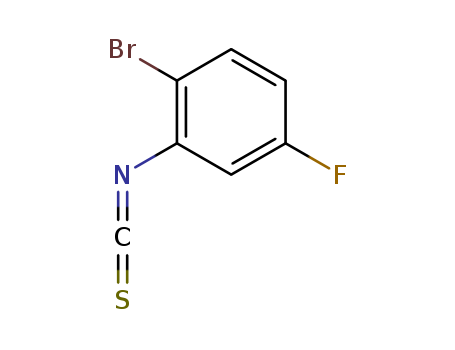 Benzene,1-bromo-4-fluoro-2-isothiocyanato-