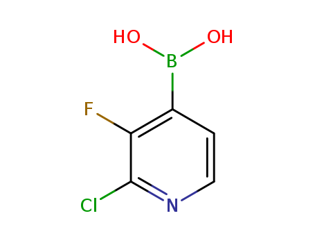 2-Chloro-3-fluoropyridine-4-boronic acid cas no. 937595-71-6 98%