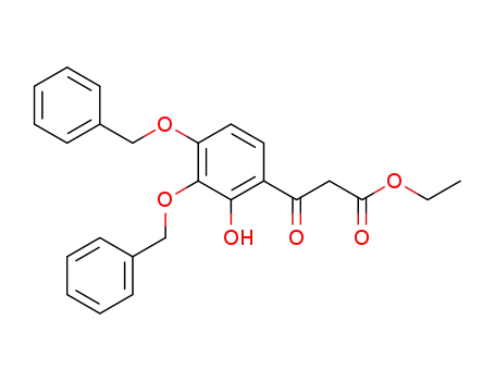 ethyl 3-(3,4-bis(benzyloxy)phenyl)-3-oxopropanoate