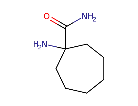 Molecular Structure of 906075-26-1 (1-aminocycloheptanecarboxamide(SALTDATA: FREE))
