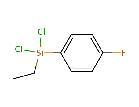 (dichloro)(ethyl)(4-fluorophenyl)silane