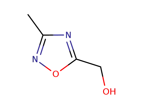 Molecular Structure of 112960-56-2 ((3-METHYL-1,2,4-OXADIAZOL-5-YL)METHANOL)
